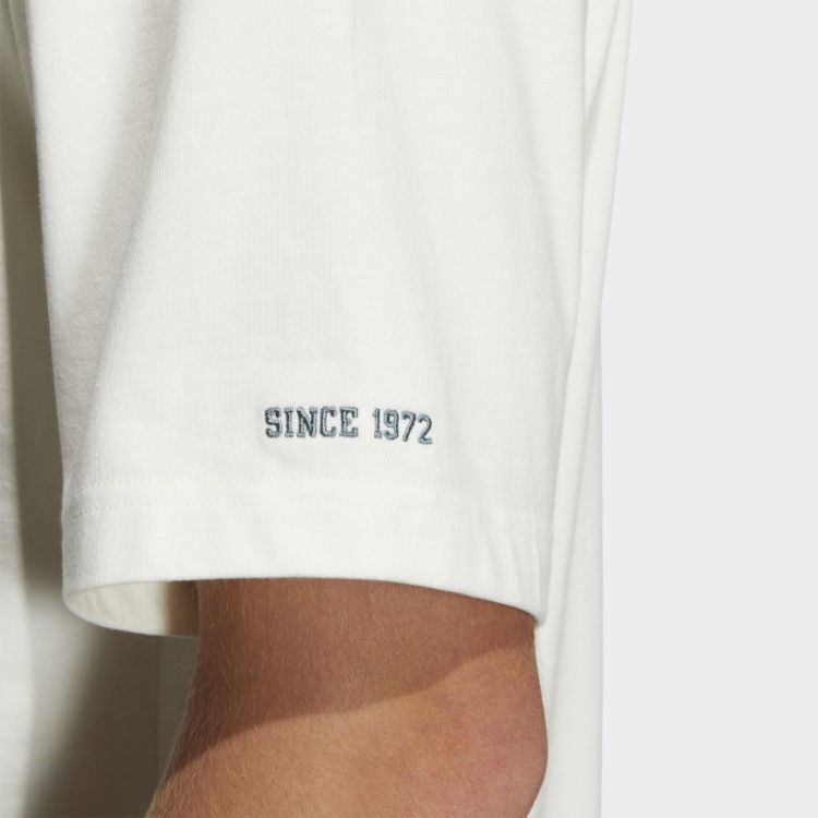 Camiseta Adidas Modern Collegiate Slogan Branca