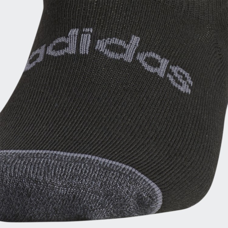 Adidas Sl Lin 3 Pacote Com 6 Meias Super Invisíveis Pretas