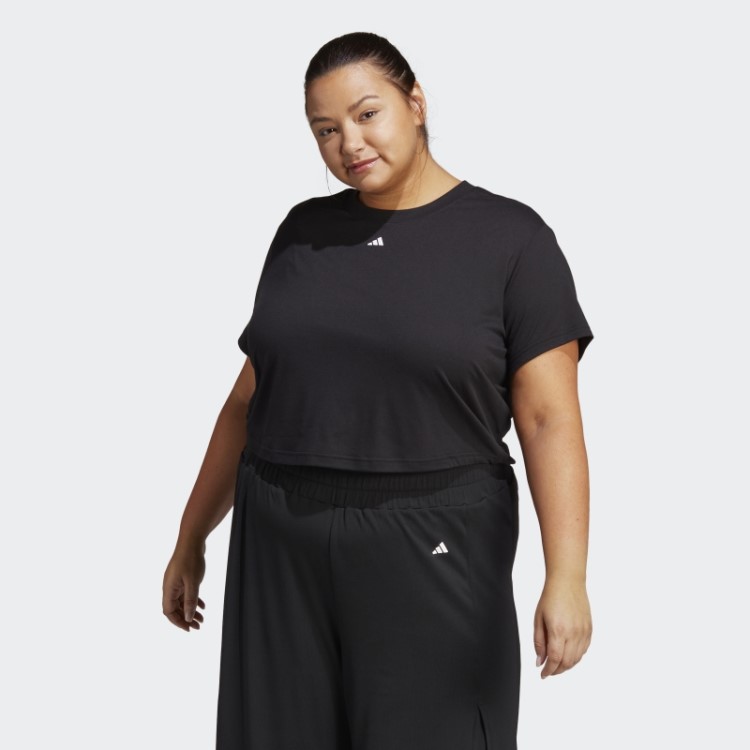Camiseta Studio (tamanho Grande) Adidas Preta