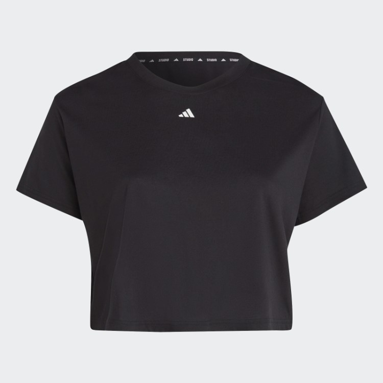 Camiseta Studio (tamanho Grande) Adidas Preta