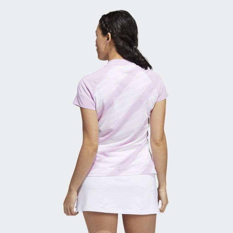 Camisa Polo Adidas Lilás Heat.rdy