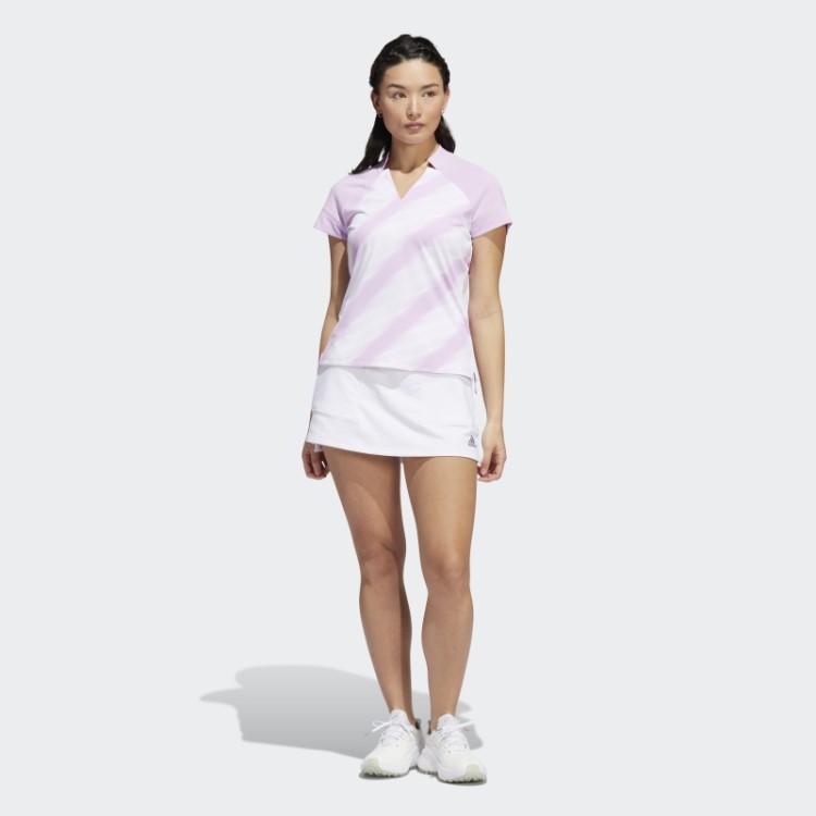 Camisa Polo Adidas Lilás Heat.rdy