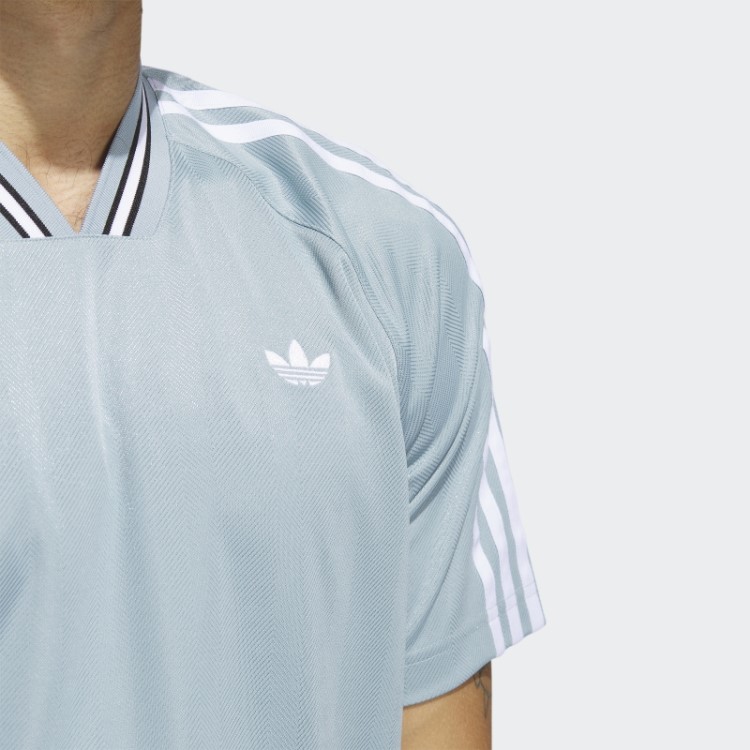 Camisa Cinza Espinha De Peixe (sem Gênero) Adidas