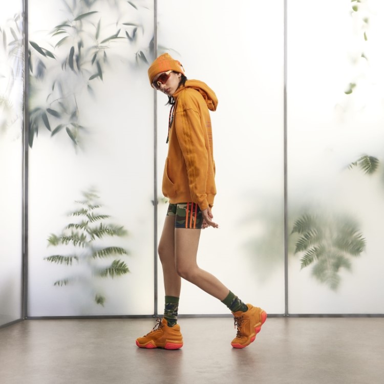 Moletom Com Capuz (todos Os Gêneros) Adidas Focus Orange Fashion