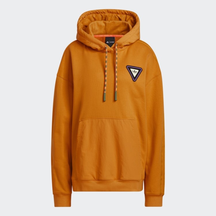 Moletom Com Capuz (todos Os Gêneros) Adidas Focus Orange Fashion