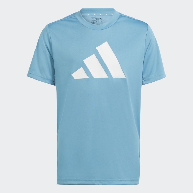 Camiseta Adidas Train Essentials Aeroready Logo Regular Fit Azul