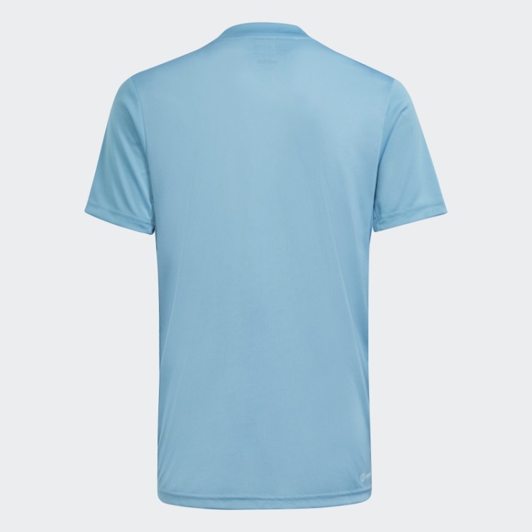 Camiseta Adidas Train Essentials Aeroready Logo Regular Fit Azul