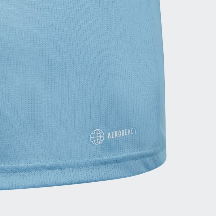Camiseta Adidas Train Essentials Aeroready Logo Regular Fit Azul