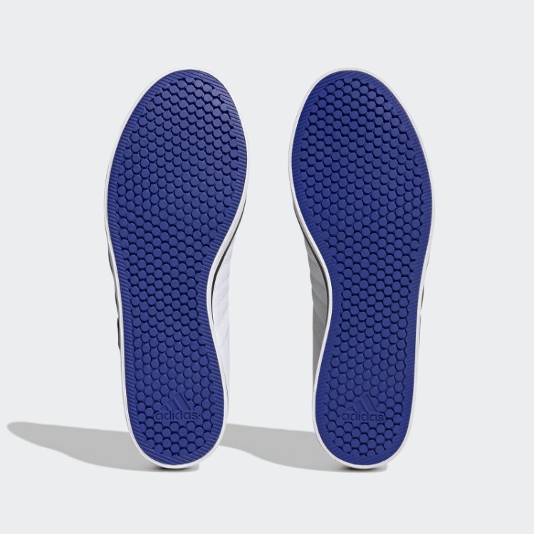 Adidas White Vs Pace 2.0 Com As 3 Listras Nobuck Sintético Da Marca