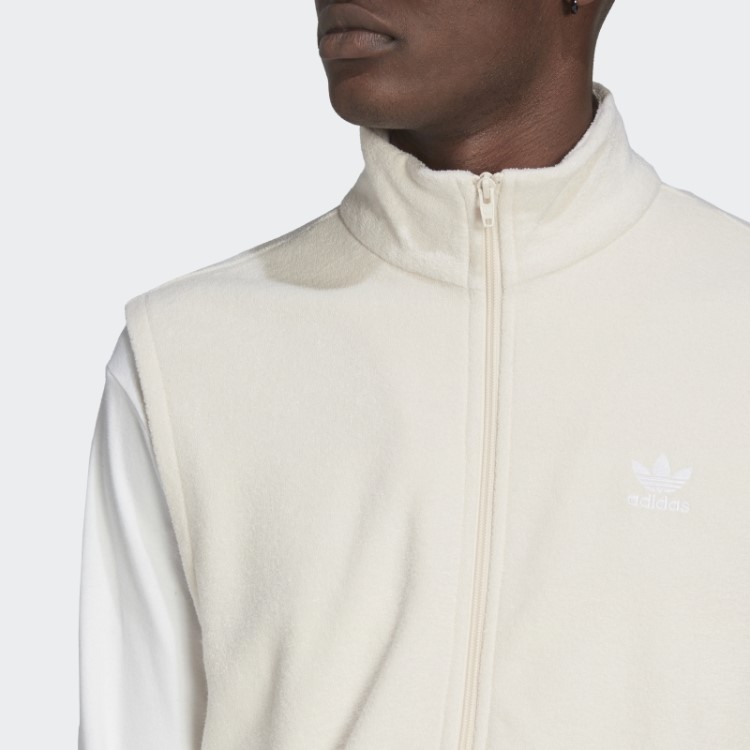 Colete Esportivo Branco Adicolor Classics Adidas