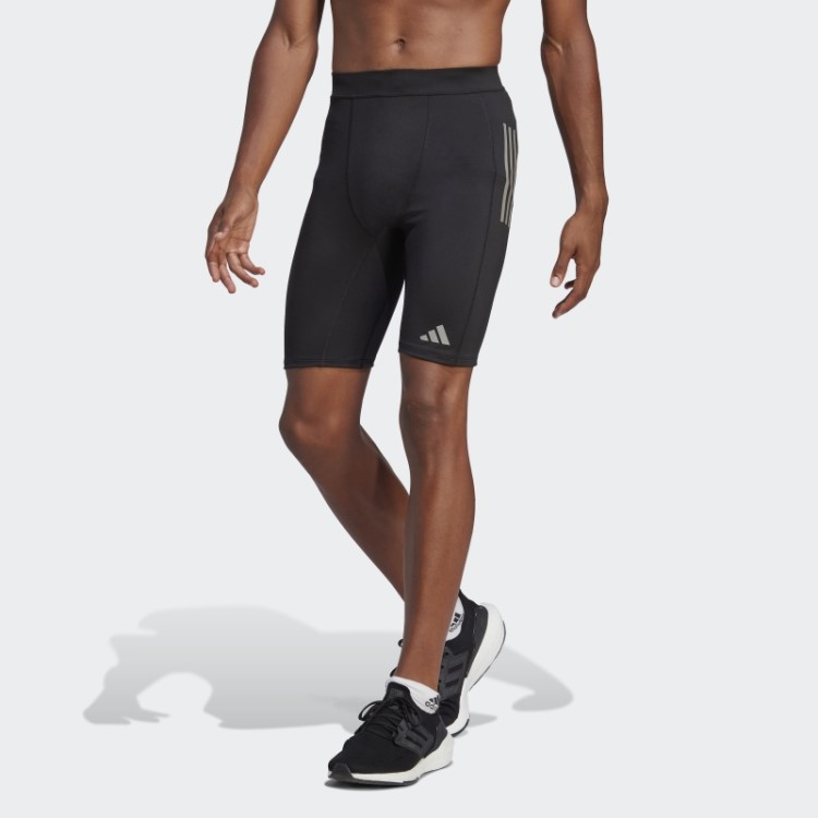 Adidas Possui A Legging 1/2 Run Preta