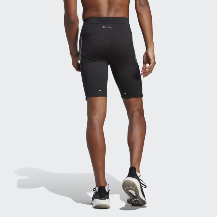 Adidas Possui A Legging 1/2 Run Preta