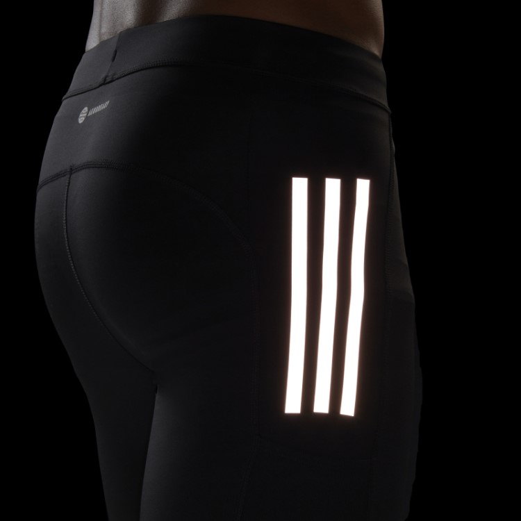 Adidas Possui A Legging 1/2 Run Preta
