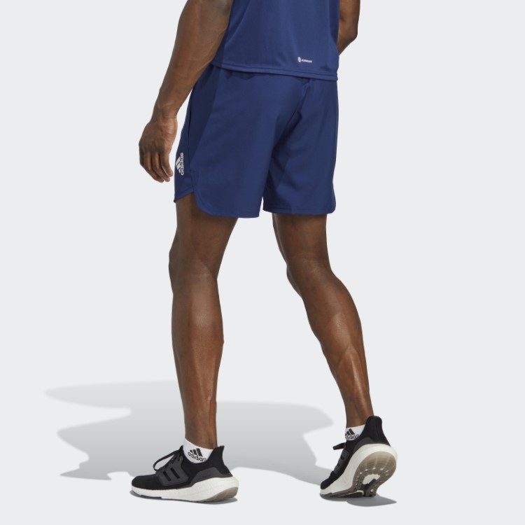 Calção Adidas Aeroready Projetado Para Movimento Azul Escuro