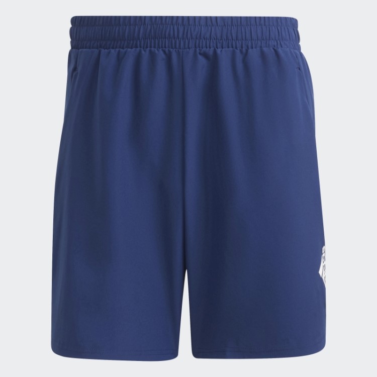 Calção Adidas Aeroready Projetado Para Movimento Azul Escuro