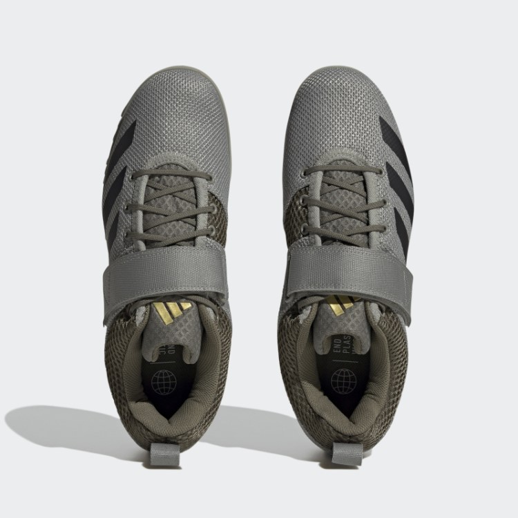 Tênis De Levantamento De Peso Adidas Powerlift 5 Seixo De Prata
