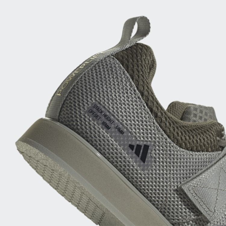 Tênis De Levantamento De Peso Adidas Powerlift 5 Seixo De Prata