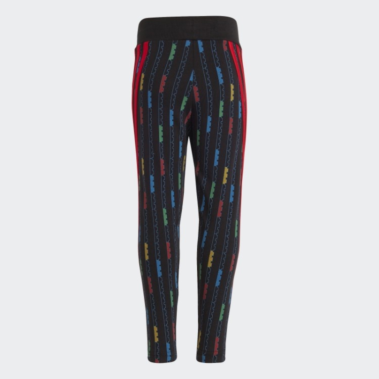 Moda De Meia-calça Preta Adidas X Classic Lego