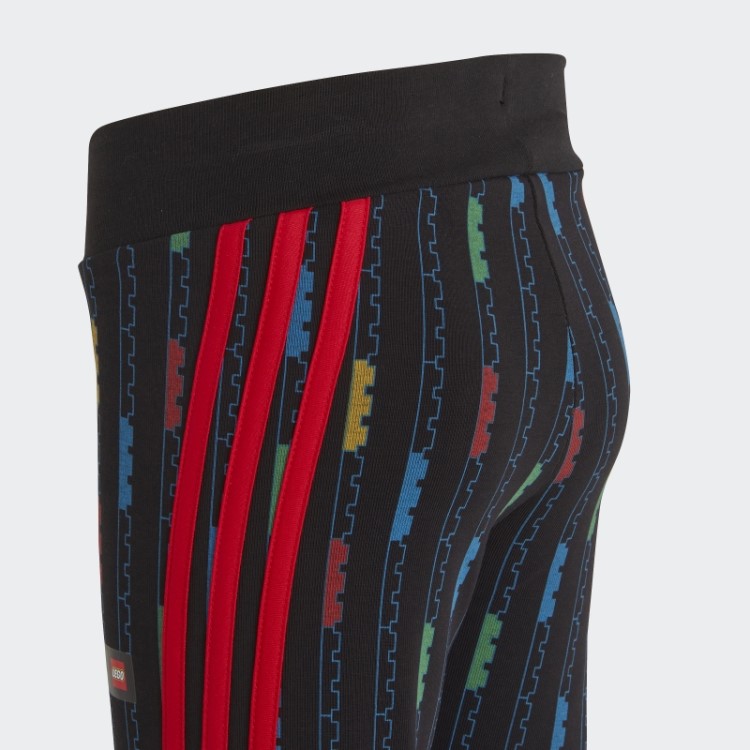 Moda De Meia-calça Preta Adidas X Classic Lego