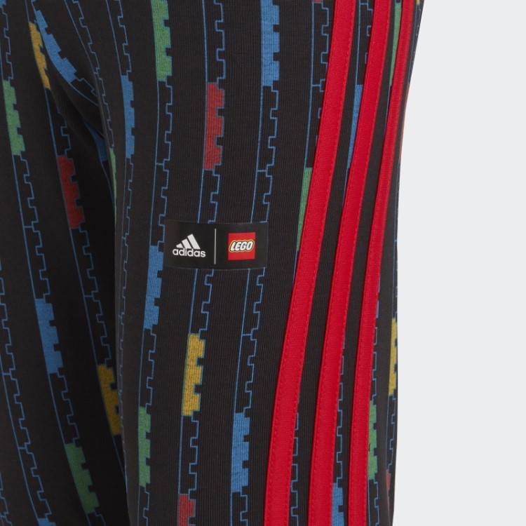 Moda De Meia-calça Preta Adidas X Classic Lego