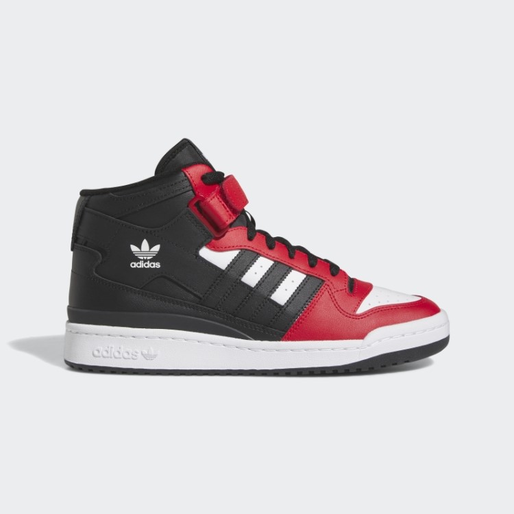 Tênis Vermelho Adidas Forum Mid