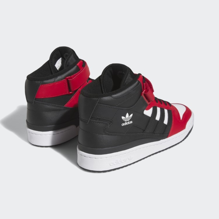 Tênis Vermelho Adidas Forum Mid