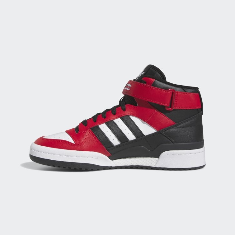 Tênis Vermelho Adidas Forum Mid