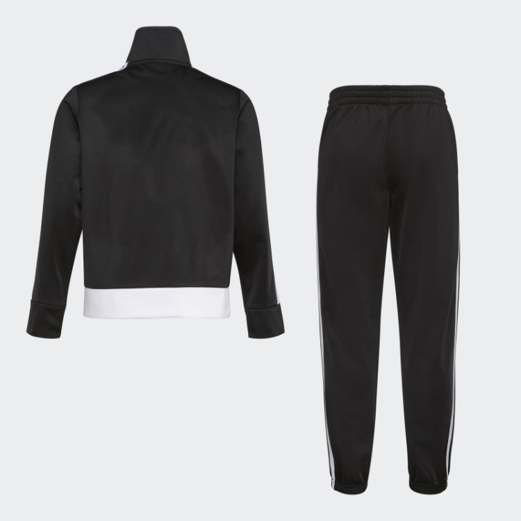 Conjunto De Trilha De Tricô Preto Adidas Colorblock