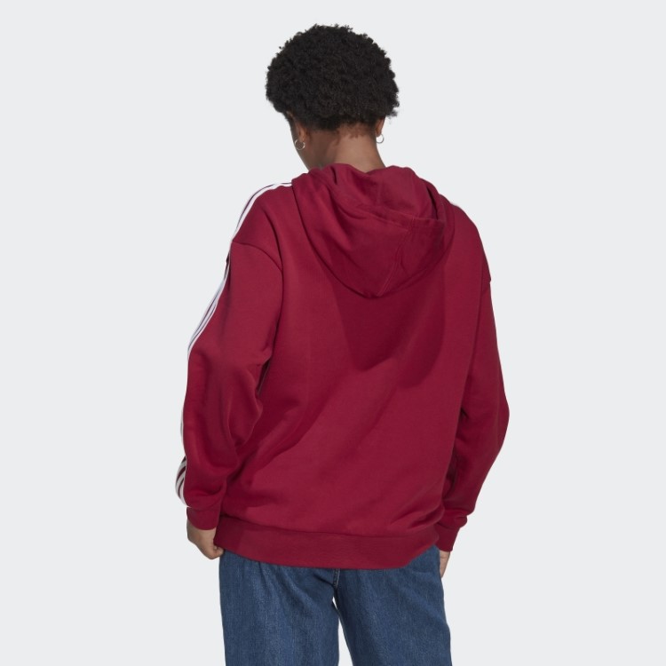 Moletom Com Capuz Adicolor Trefoil Bordô Adidas