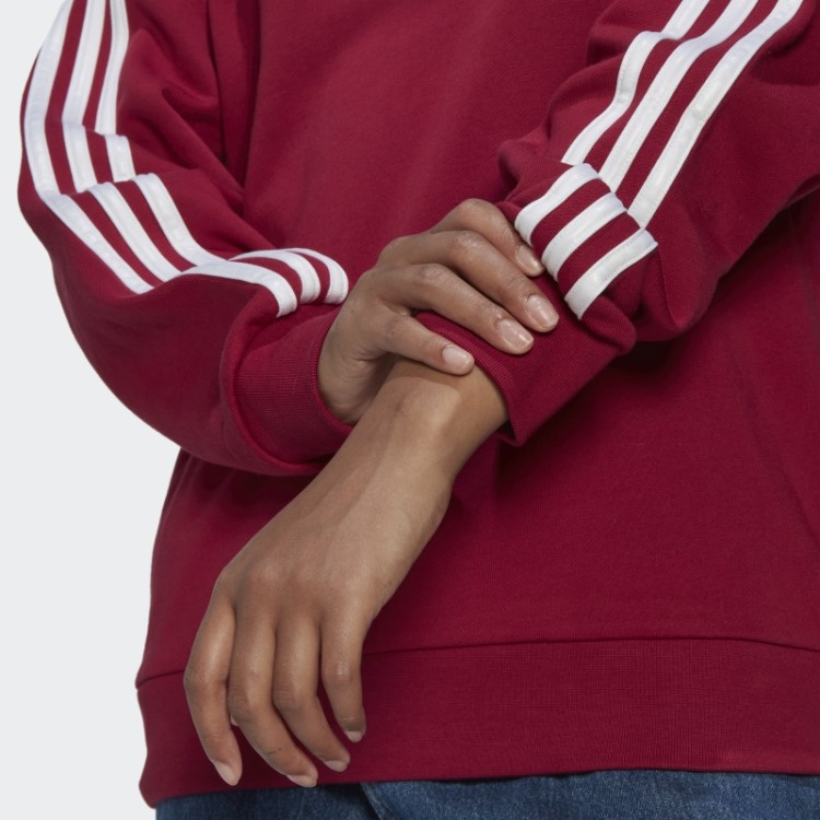 Moletom Com Capuz Adicolor Trefoil Bordô Adidas