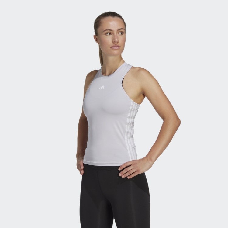 Regata Adidas Aeroready Train Essentials Regular Com As Três Listras Silver Dawn