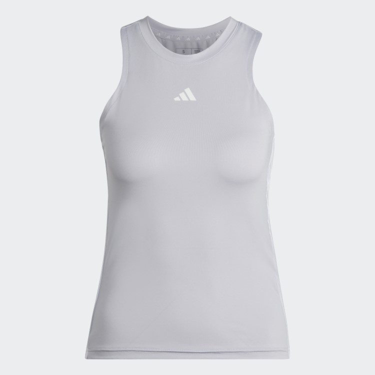 Regata Adidas Aeroready Train Essentials Regular Com As Três Listras Silver Dawn