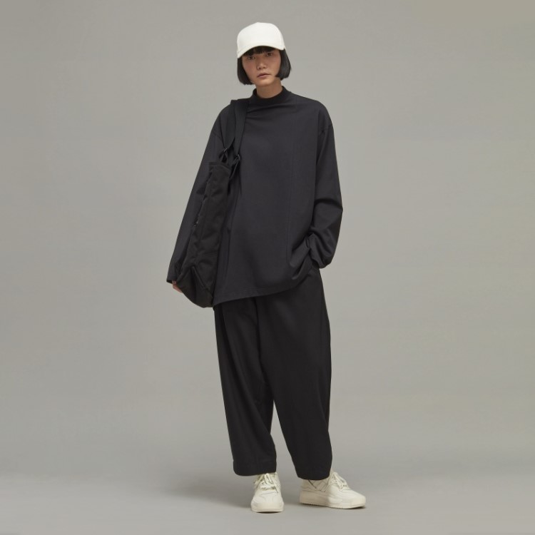 Camiseta Premium Solta Manga Longa Adidas Y-3