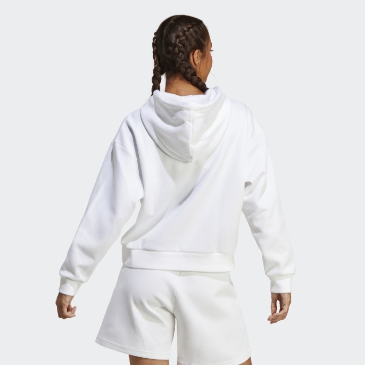 Distintivo De ícones Do Futuro Branco Do Esporte Com Capuz Adidas Fashion