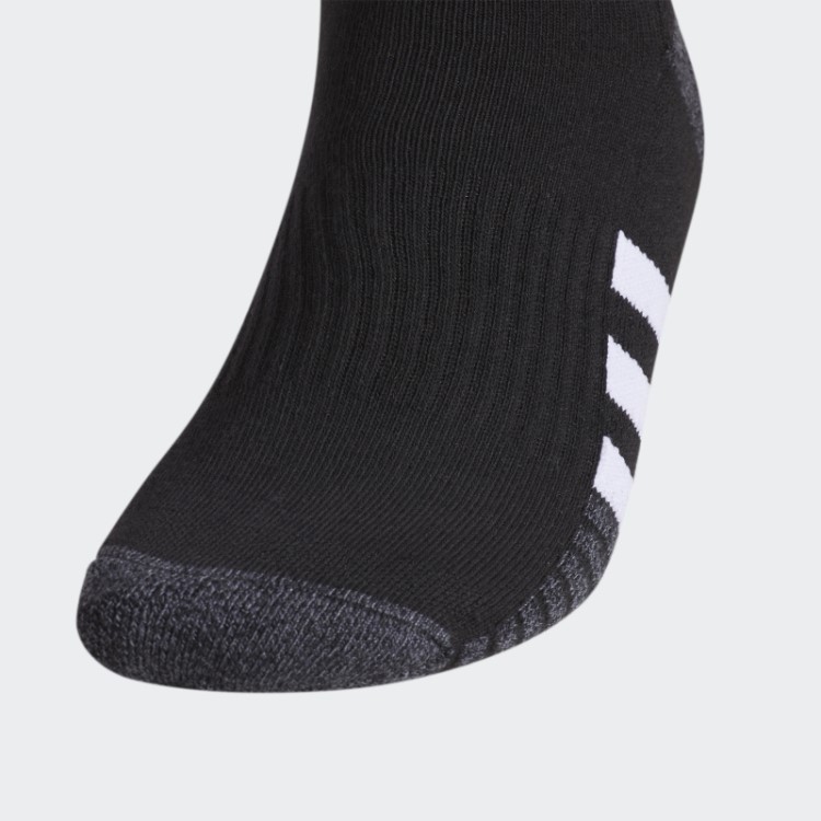 Meias Brancas Adidas Amortecidas De Cano Baixo 3 Pares