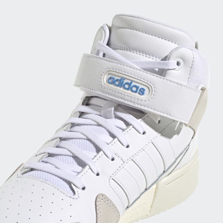 Branco Postmove Mid Cloudfoam Super Estilo De Vida Tênis De Basquete Mid Clássico Adidas
