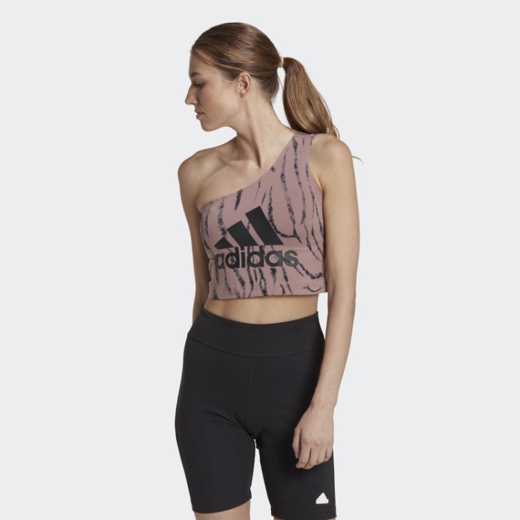Regata Adidas Future Icons Animal Print Roxa
