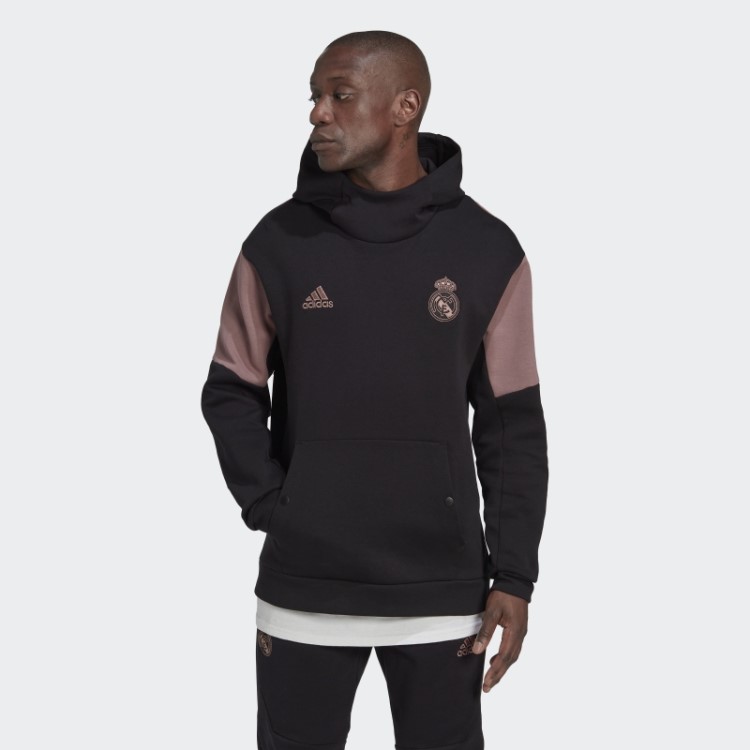 Adidas Real Madrid Moletom De Viagem Preto