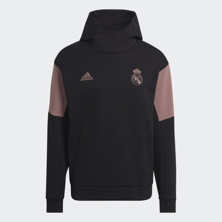 Adidas Real Madrid Moletom De Viagem Preto