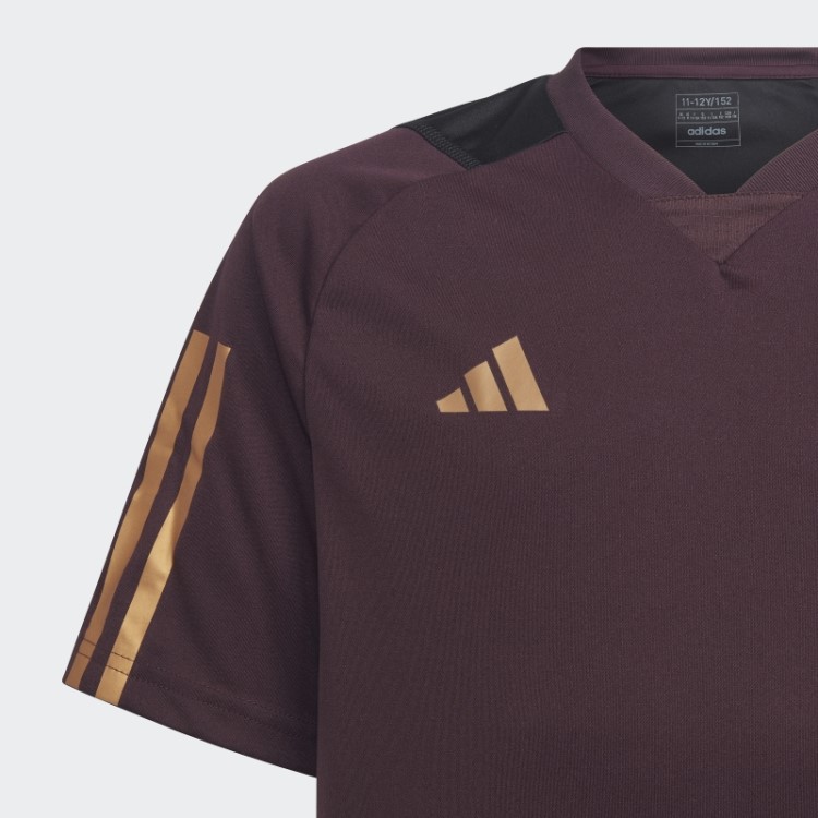 Camisa De Treino Adidas Alemanha Tiro 23 Marrom
