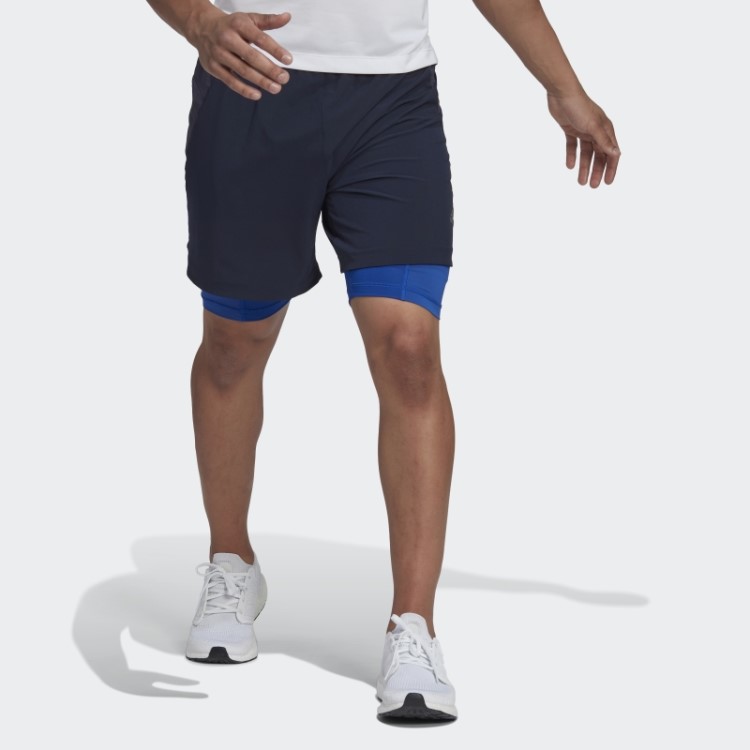 Shorts De Treino Hiit Spin Adidas Ink