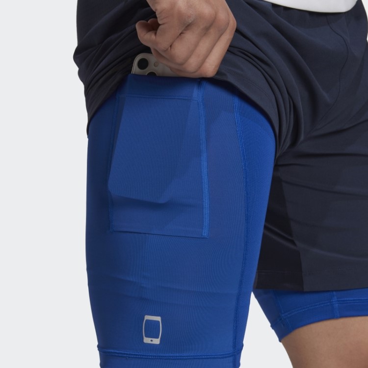 Shorts De Treino Hiit Spin Adidas Ink