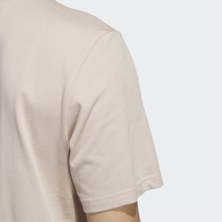 Camiseta Taupe Camo Manga Curta Adidas