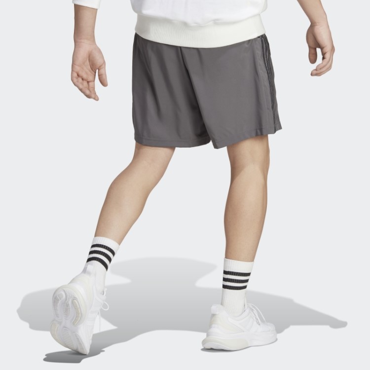 Short Aeroready Essentials Chelsea Com As Três Listras Cinza Adidas