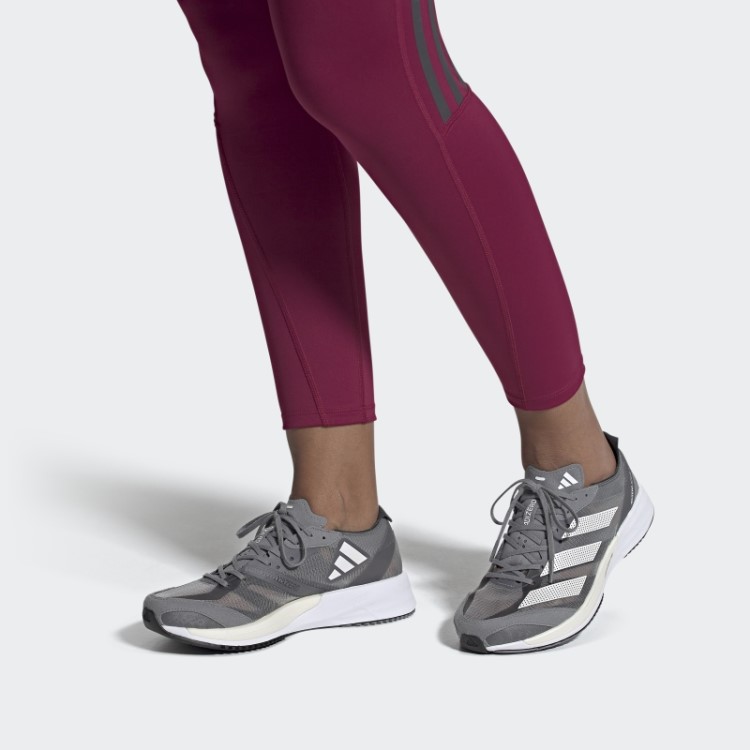 Tênis De Corrida Adidas Adizero Adios 7 Cinza