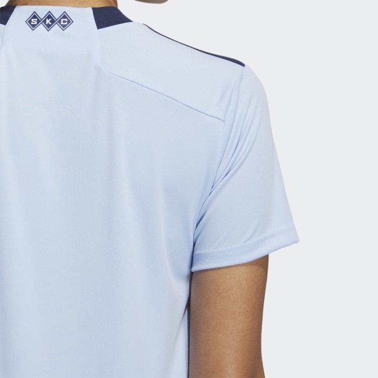 Camisa Esportiva Kansas City 23/24 Azul Adidas Glow