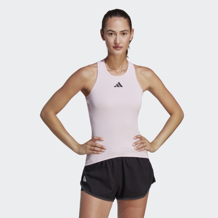 Regata De Tênis Rosa Adidas Club