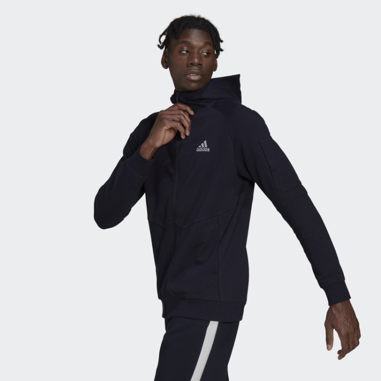 Essentials4gameday Moletom Com Zíper Completo Ink Adidas