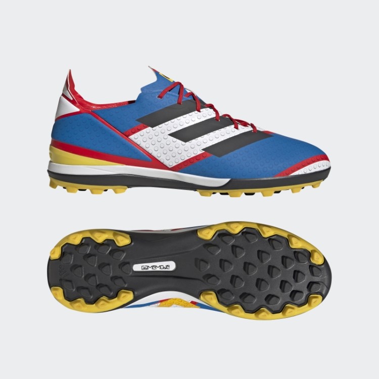 Tênis De Futebol Gamemode Turf Branco Adidas