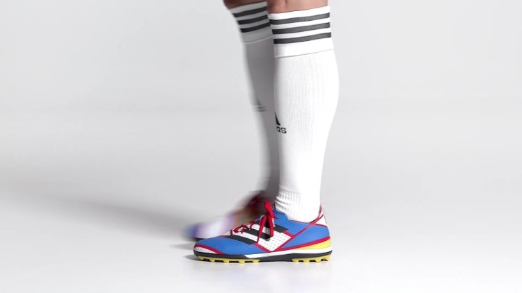 Tênis De Futebol Gamemode Turf Branco Adidas